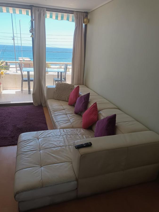 Departamento Frente Al Mar Apartment Concon Luaran gambar