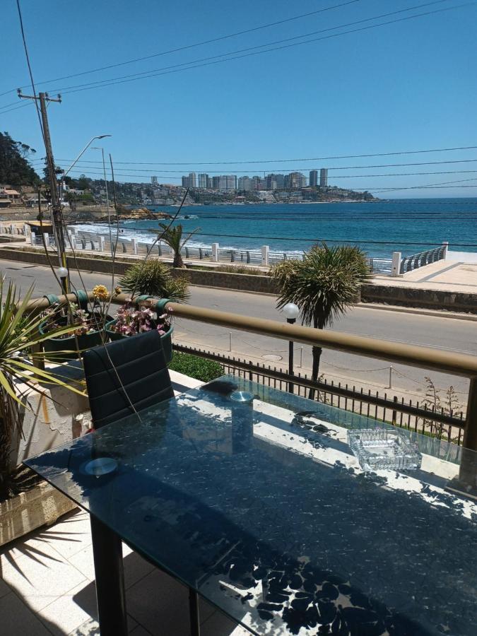 Departamento Frente Al Mar Apartment Concon Luaran gambar