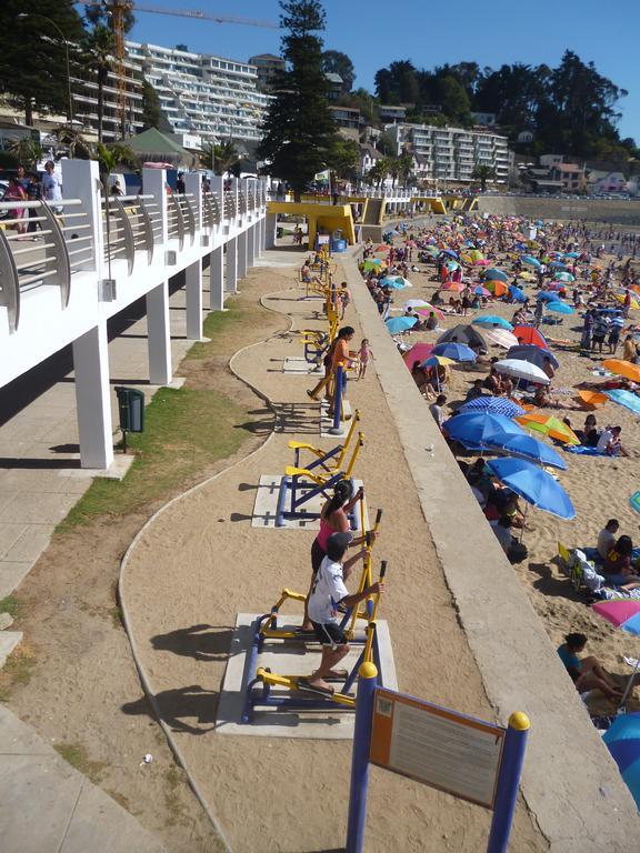 Departamento Frente Al Mar Apartment Concon Bilik gambar