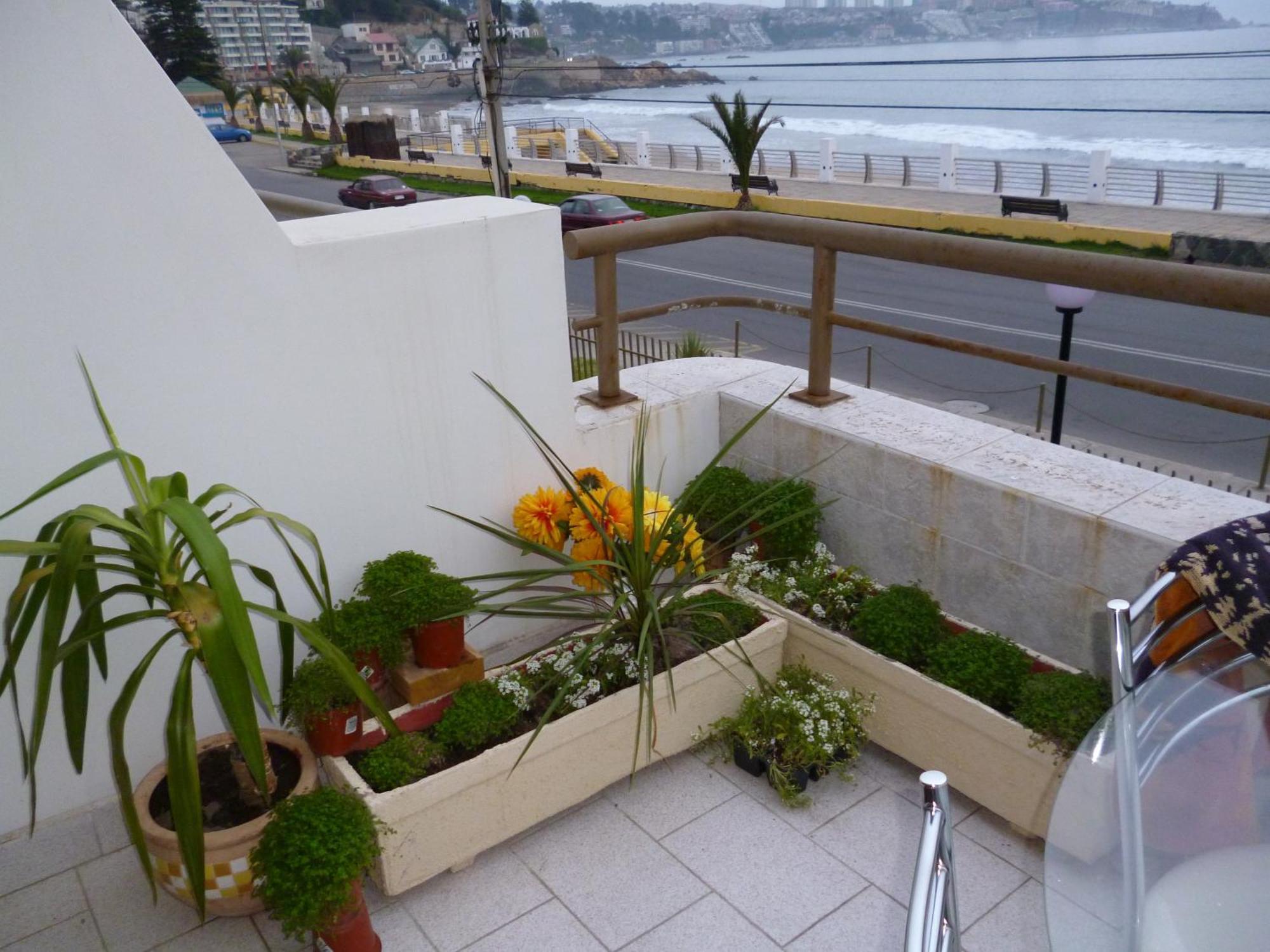 Departamento Frente Al Mar Apartment Concon Luaran gambar